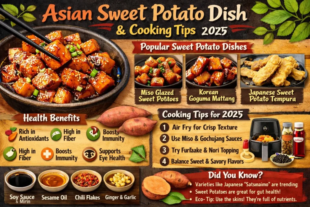 Asian Sweet Potato Dish Recipes & Cooking Tips 2025