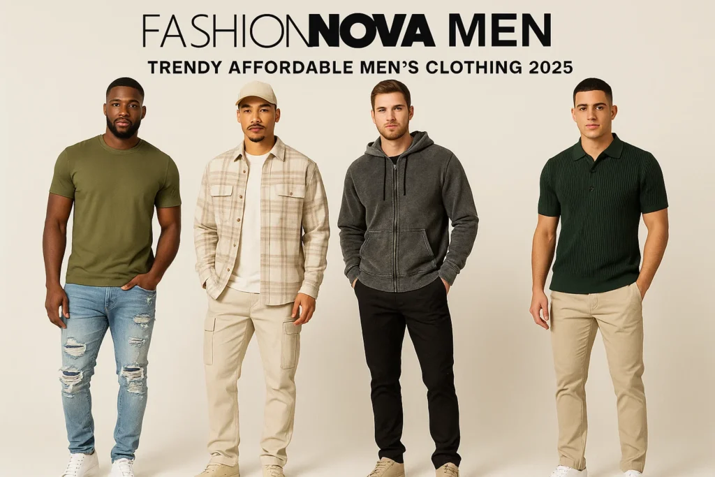 Fashion Nova Men Trendy Affordable Men’s Clothing 2025