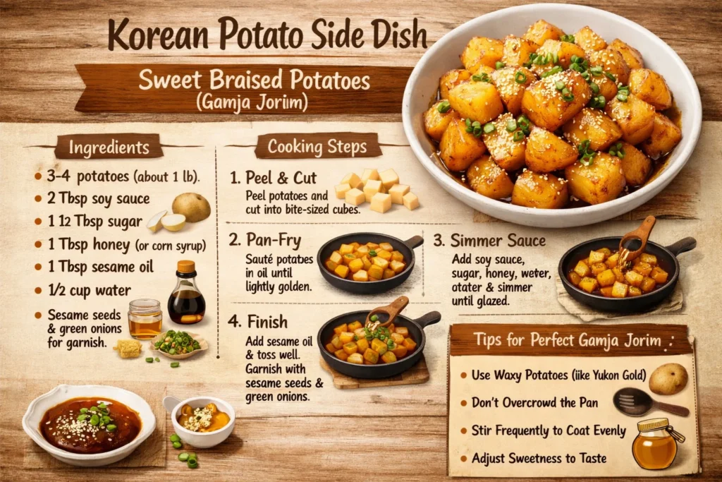 Korean Potato Side Dish Sweet Recipe & Tips 2025