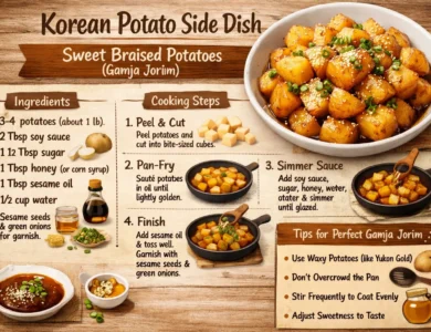 Korean Potato Side Dish