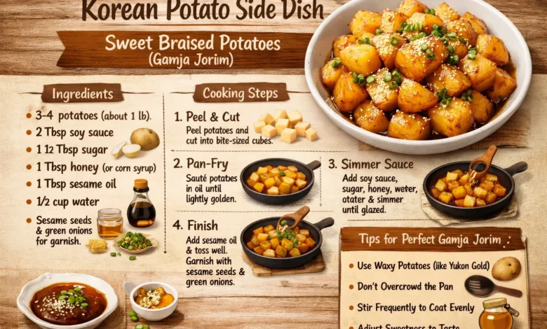 Korean Potato Side Dish