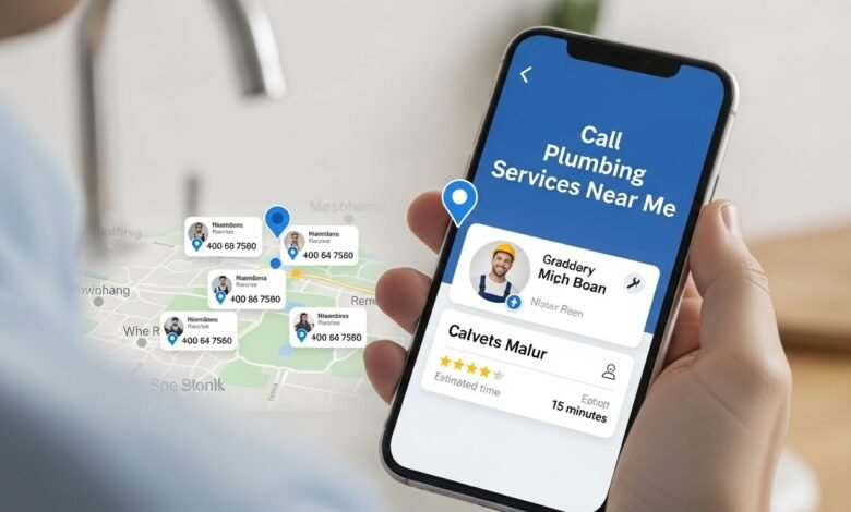 call plumbing services near me