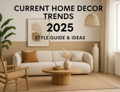 current home decor trends