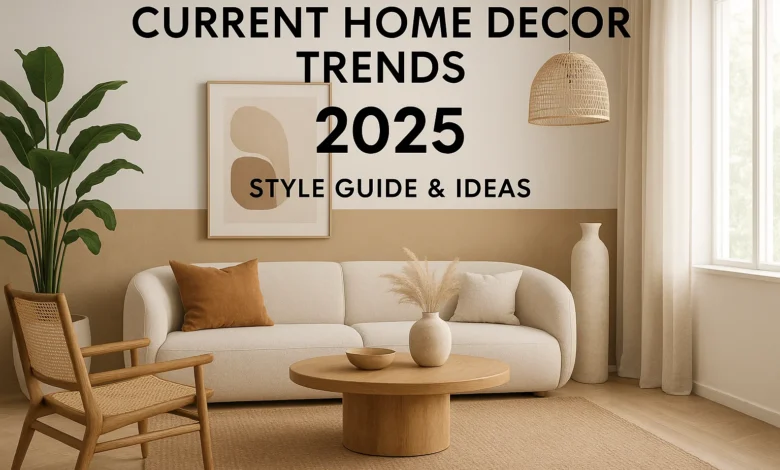 current home decor trends