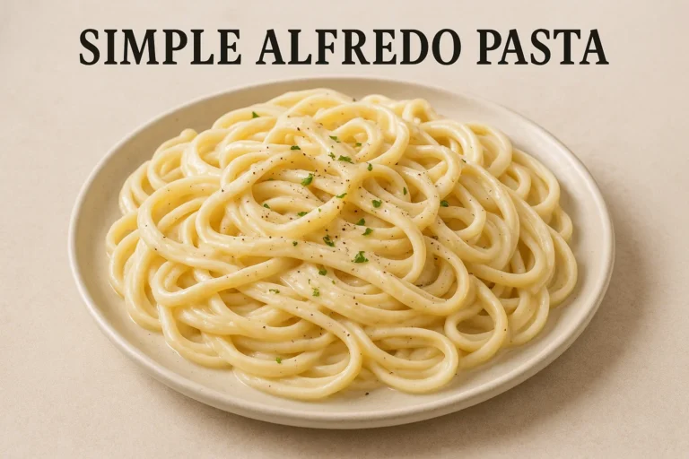 Simple Alfredo Pasta Recipe