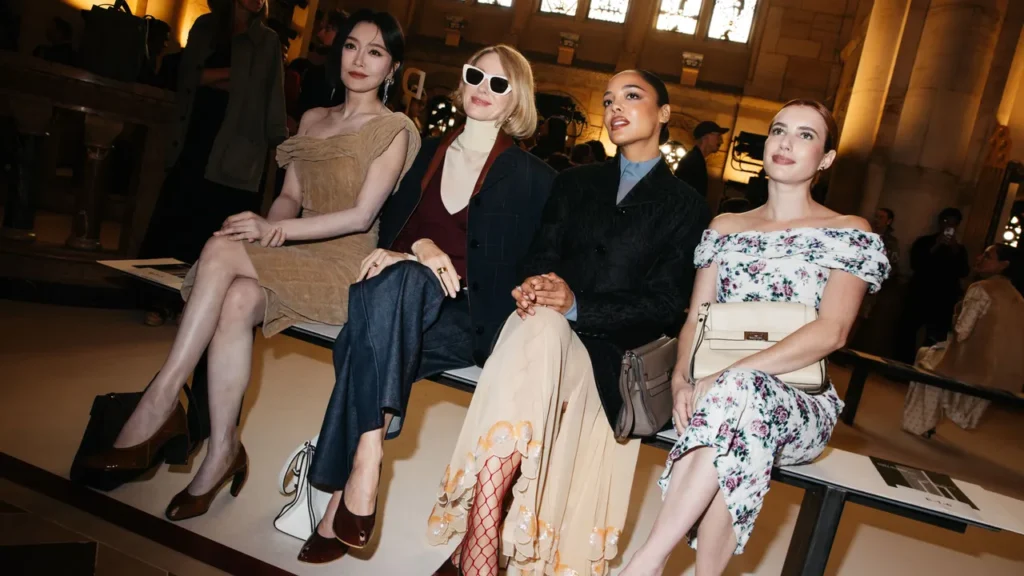 Stars at New York Fashion Week Front Row 2026